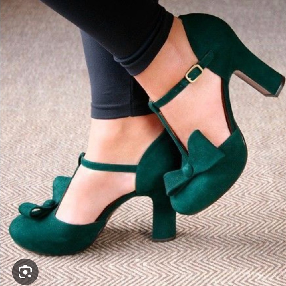 Chie Mihara Black Heels, size 9.5